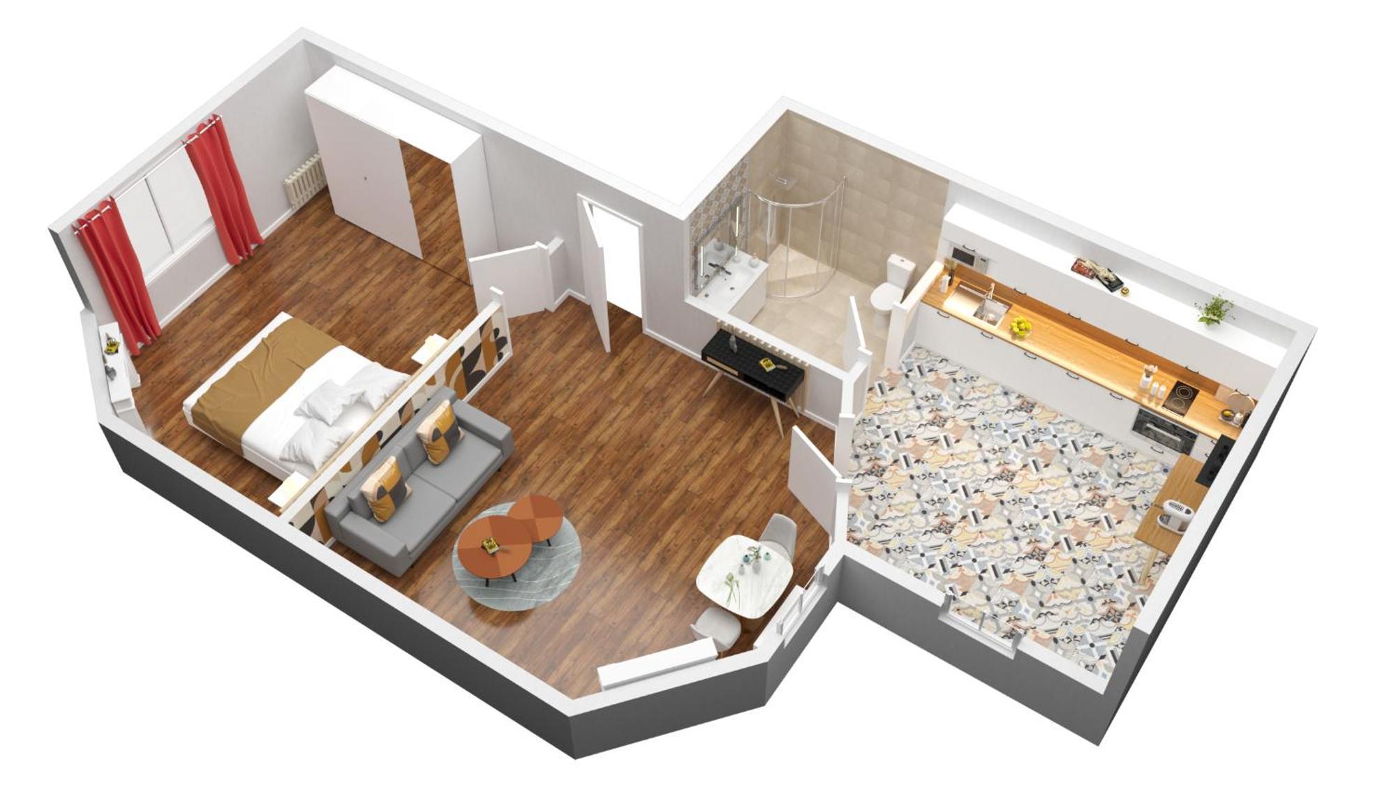 Mm Suites Centre Bacquenois Reims Dış mekan fotoğraf